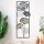 Handmade Decorative Metal Wall Accessory, 32 x 90 x 4 cm | 100% Metal, Unique Hand-Painted Design | Perfect for Home Decor, Adds Elegance & Style