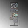 Handmade Decorative Metal Wall Accessory, 32 x 90 x 4 cm | 100% Metal, Unique Hand-Painted Design | Perfect for Home Decor, Adds Elegance & Style