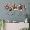 Handmade Decorative Metal Wall Accessory, 67 x 112 cm | 100% Metal (1.5 mm) | Unique Hand-Painted Design, Perfect for Home Decor & Art Lovers