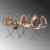Handmade Decorative Metal Wall Accessory, 67 x 112 cm | 100% Metal (1.5 mm) | Unique Hand-Painted Design, Perfect for Home Decor & Art Lovers