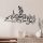 Stylish Black Decorative Metal Wall Accessory, 120 x 67 x 1.5 cm | 100% Metal, 2 mm Thickness | Lightweight & Modern Design for Home Decor
