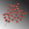 Hand-Painted Decorative Metal Wall Accessory, 85 x 115 x 4 cm, 100% Metal, Unique Color Variations | Perfect for Home Decor & Art Lovers