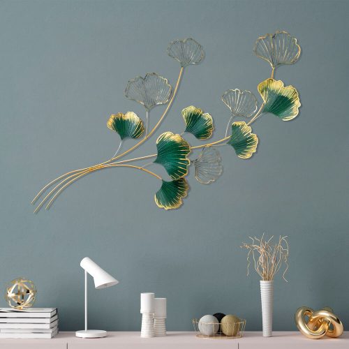 Hand-Painted Decorative Metal Wall Accessory, 120 x 4 x 100 cm | 100% Metal (1.2 mm) | Unique Art Piece for Home Decor, Lightweight & Easy to Hang
