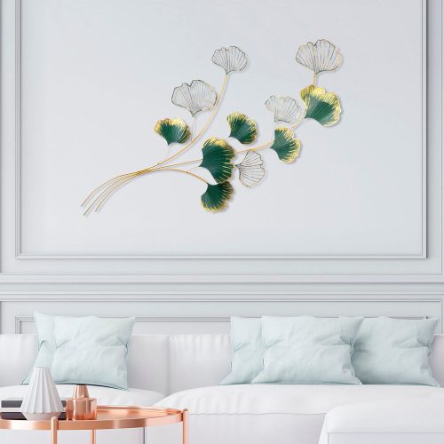Hand-Painted Decorative Metal Wall Accessory, 120 x 4 x 100 cm | 100% Metal (1.2 mm) | Unique Art Piece for Home Decor, Lightweight & Easy to Hang