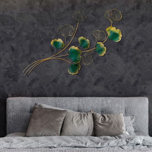 Hand-Painted Decorative Metal Wall Accessory, 120 x 4 x 100 cm | 100% Metal (1.2 mm) | Unique Art Piece for Home Decor, Lightweight & Easy to Hang