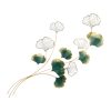 Hand-Painted Decorative Metal Wall Accessory, 120 x 4 x 100 cm | 100% Metal (1.2 mm) | Unique Art Piece for Home Decor, Lightweight & Easy to Hang