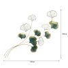 Hand-Painted Decorative Metal Wall Accessory, 120 x 4 x 100 cm | 100% Metal (1.2 mm) | Unique Art Piece for Home Decor, Lightweight & Easy to Hang