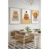 Elegant Decorative Framed Painting Set (3 Pieces), Solid Wood Frame, 33 x 48 cm | 100% MDF, Digital Printing | Perfect for Home Decor & Art Lovers