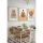 Elegant Decorative Framed Painting Set (3 Pieces), Solid Wood Frame, 33 x 48 cm | 100% MDF, Digital Printing | Perfect for Home Decor & Art Lovers