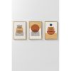Elegant Decorative Framed Painting Set (3 Pieces), Solid Wood Frame, 33 x 48 cm | 100% MDF, Digital Printing | Perfect for Home Decor & Art Lovers