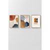 Elegant Decorative Framed Painting Set (3 Pieces), Solid Wood Frame, 33 x 48 cm | 100% MDF, Digital Printing | Perfect for Home Decor & Art Lovers