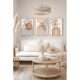 Elegant Decorative Framed Painting Set (3 Pieces), Solid Wood Frame, 33 x 48 cm | 100% MDF, Digital Printing | Perfect for Home Decor & Art Lovers