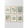 Elegant Decorative Framed Paintings (6 Pieces), Solid Wood Frame, 33 x 48 cm | 100% MDF, Digital Printing | Perfect for Home Decor & Art Lovers