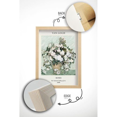 Elegant Decorative Framed Paintings (6 Pieces), Solid Wood Frame, 33 x 48 cm | 100% MDF, Digital Printing | Perfect for Home Decor & Art Lovers