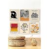 Elegant Decorative Framed Paintings (6 Pieces), Solid Wood Frame, 33 x 48 cm | 100% MDF, Digital Printing | Perfect for Home Decor & Art Lovers