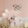 Stylish Black Decorative Metal Wall Accessory, 50 x 30 cm | 100% Metal, 1.2mm Thickness | Perfect for Modern Home Decor & Unique Wall Art