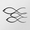 Stylish Black Decorative Metal Wall Accessory, 50 x 30 cm | 100% Metal, 1.2mm Thickness | Perfect for Modern Home Decor & Unique Wall Art
