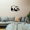Stylish Black Decorative Metal Wall Accessory, 35 x 50 cm | 100% Metal, 1.2mm Thickness | Perfect for Modern Home Decor & Unique Wall Art