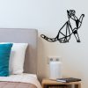Stylish Black Decorative Metal Wall Accessory, 51 x 36 cm | 100% Metal, 1.2mm Thickness | Perfect for Modern Home Decor & Unique Wall Art
