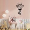 Stylish Black Decorative Metal Wall Accessory, 33 x 50 cm | 100% Metal, 1.2mm Thickness | Perfect for Modern Home Decor & Unique Wall Art