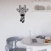 Stylish Black Decorative Metal Wall Accessory, 33 x 50 cm | 100% Metal, 1.2mm Thickness | Perfect for Modern Home Decor & Unique Wall Art