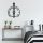 Stylish Black Decorative Metal Wall Accessory, 53 x 66 cm | 100% Metal, 1.2mm Thickness | Perfect for Modern Home Decor & Unique Wall Art