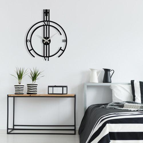 Stylish Black Decorative Metal Wall Accessory, 53 x 66 cm | 100% Metal, 1.2mm Thickness | Perfect for Modern Home Decor & Unique Wall Art