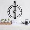 Stylish Black Decorative Metal Wall Accessory, 53 x 66 cm | 100% Metal, 1.2mm Thickness | Perfect for Modern Home Decor & Unique Wall Art