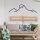 Stylish Black Decorative Metal Wall Accessory, 100 x 29 cm | 100% Metal, 1.2mm Thickness | Perfect for Modern Home Decor & Unique Wall Art