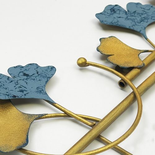 Hand-Painted Metal Wall Hook, 61 x 22.5 cm, 100% Metal (0.8 mm Thick) | Stylish & Durable Design for Home Organization & Decor