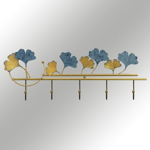 Hand-Painted Metal Wall Hook, 61 x 22.5 cm, 100% Metal (0.8 mm Thick) | Stylish & Durable Design for Home Organization & Decor