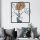 Stylish Decorative Metal Wall Accessory, 49 x 53 cm | Durable 1.20 mm Metal & 3 mm Wood | Perfect for Modern Home Decor & Unique Wall Art