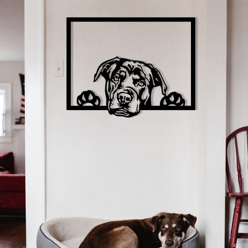 Stylish Black Decorative Metal Wall Accessory, 70 x 54 cm | 100% Metal, 1.2mm Thickness | Perfect for Modern Home Decor & Unique Wall Art