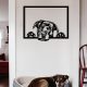 Stylish Black Decorative Metal Wall Accessory, 70 x 54 cm | 100% Metal, 1.2mm Thickness | Perfect for Modern Home Decor & Unique Wall Art