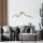 Stylish Decorative Metal Wall Accessory, 100 x 29 cm | Durable 1.20 mm Metal & 3 mm Wood | Perfect for Modern Home Decor & Unique Wall Art