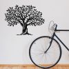 Stylish Black Decorative Metal Wall Accessory, 69 x 52 cm | 100% Metal, 1.2 mm Thickness | Perfect for Modern Home Decor & Unique Wall Art
