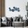 Hand-Painted Decorative Metal Wall Accessory, 79 x 35 cm | 100% Metal, 0.8 mm Thickness | Unique Color Variations for Stylish Home Decor