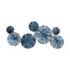 Hand-Painted Decorative Metal Wall Accessory, 79 x 35 cm | 100% Metal, 0.8 mm Thickness | Unique Color Variations for Stylish Home Decor