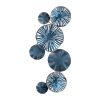 Hand-Painted Decorative Metal Wall Accessory, 79 x 35 cm | 100% Metal, 0.8 mm Thickness | Unique Color Variations for Stylish Home Decor