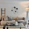 Hand-Painted Decorative Metal Wall Accessory, 76 x 5 x 70 cm | 100% Metal, 0.8 mm Thickness | Unique Color Variations for Stylish Home Decor