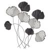 Hand-Painted Decorative Metal Wall Accessory, 76 x 5 x 70 cm | 100% Metal, 0.8 mm Thickness | Unique Color Variations for Stylish Home Decor