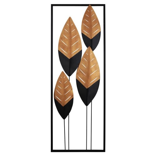 Hand-Painted Decorative Metal Wall Accessory, 32 x 5 x 90 cm | 100% Metal, 0.8 mm Thickness | Unique Art Piece for Home Decor, Vivid Colors & Textures