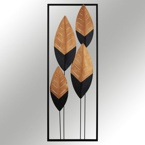 Hand-Painted Decorative Metal Wall Accessory, 32 x 5 x 90 cm | 100% Metal, 0.8 mm Thickness | Unique Art Piece for Home Decor, Vivid Colors & Textures