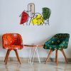 Stylish Decorative Metal Wall Accessory, 71 x 52 cm | Durable 1.20 mm Metal & 3 mm Wood | Perfect for Modern Home Decor & Unique Wall Art