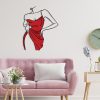 Stylish Decorative Metal Wall Accessory, 56 x 70 cm | Durable 1.20 mm Metal & 3 mm Wood | Perfect for Modern Home Decor & Unique Wall Art