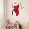 Stylish Decorative Metal Wall Accessory, 56 x 70 cm | Durable 1.20 mm Metal & 3 mm Wood | Perfect for Modern Home Decor & Unique Wall Art
