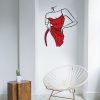 Stylish Decorative Metal Wall Accessory, 56 x 70 cm | Durable 1.20 mm Metal & 3 mm Wood | Perfect for Modern Home Decor & Unique Wall Art