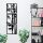 Stylish Black Decorative Metal Wall Accessory, 36 x 110 cm | 100% Metal, 1.2 mm Thickness | Perfect for Modern Home Decor & Unique Wall Art