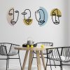 Stylish Decorative Metal Wall Accessory, 159 x 58 cm | Durable 1.20 mm Metal & 3 mm Wood | Perfect for Modern Home Decor & Office Spaces