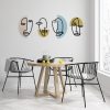 Stylish Decorative Metal Wall Accessory, 159 x 58 cm | Durable 1.20 mm Metal & 3 mm Wood | Perfect for Modern Home Decor & Office Spaces